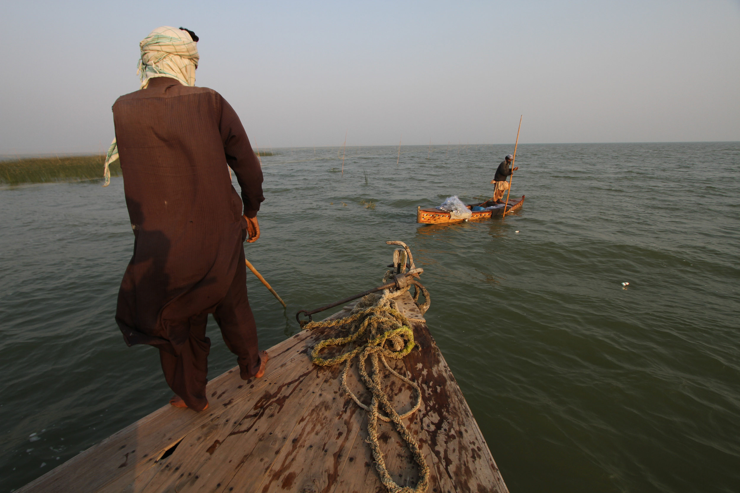 <p>There are only about 4,000 people still living on the lake, down from 20,000 in the 1980s (Photo by Danial Shah)</p>